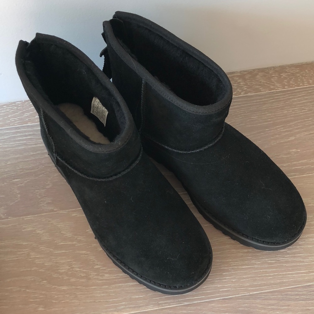 Black ugg shorties